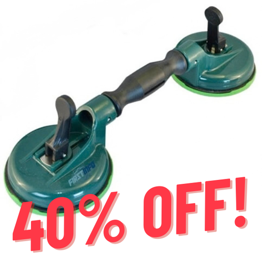 Double Suction Cup Glass Removal Handle