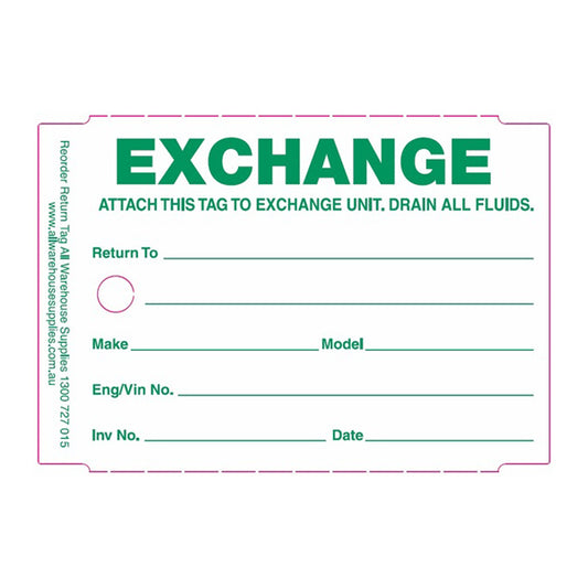 Exchange Tag - 500
