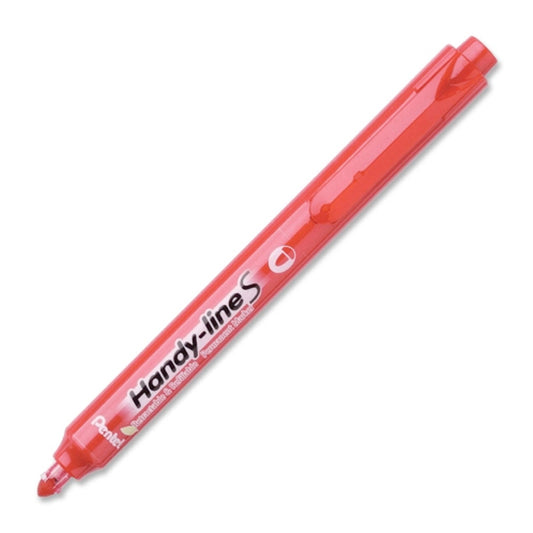 Pentel Retractable Bulletpoint Marker - Red